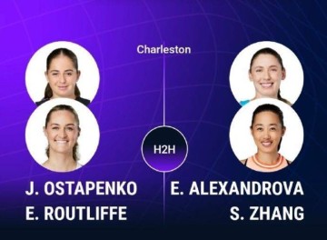 4月3日WTA查尔斯顿战报,郑钦文对手出炉,张帅一天内连输两场