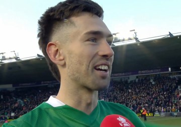 九游会j9官网真人游戏第一品牌普利茅斯点球手：我们实现了梦想 罚点球压力大但我很专注